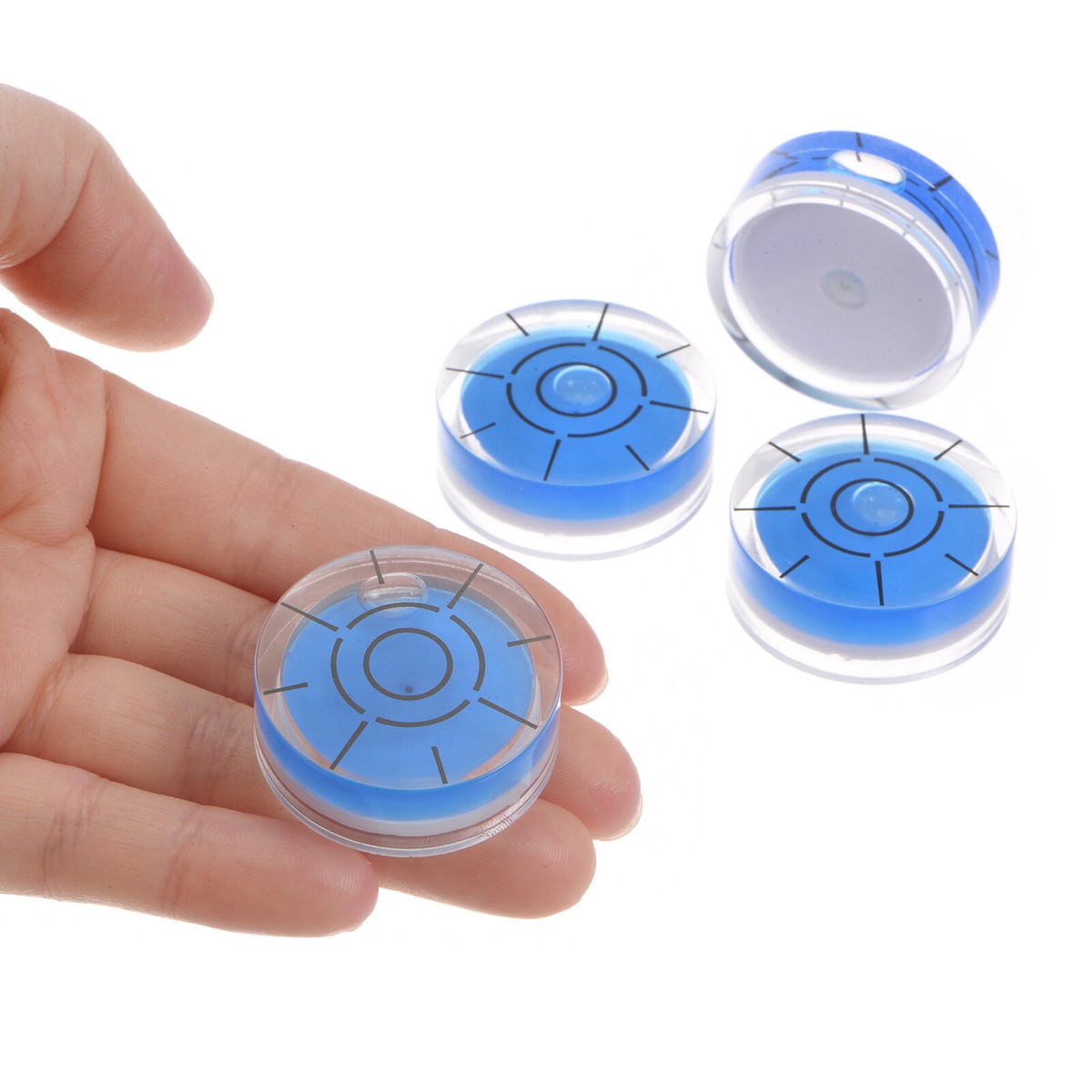 Round Bubble Level 32x12mm Mini Circular Precision Spirit Levels