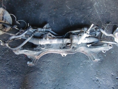 Toyota Avensis T25 Träger vorne mit Stabi, Zylinder, Lenkgetriebe, Gelenkwelle