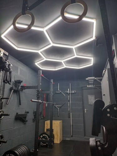 5 Hexagon LED-Beleuchtung Auto Detail Haus Garage Werkstatt Einzelhandel Lamp - Picture 15 of 19