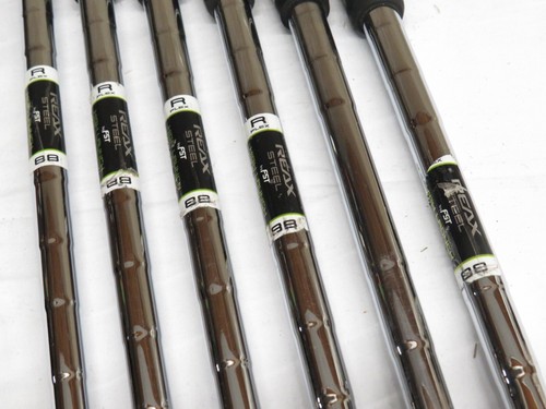 Used LH TaylorMade 2017 M2 Iron Set 5-PW TaylorMade REAX Regular Flex Steel R - Picture 4 of 8