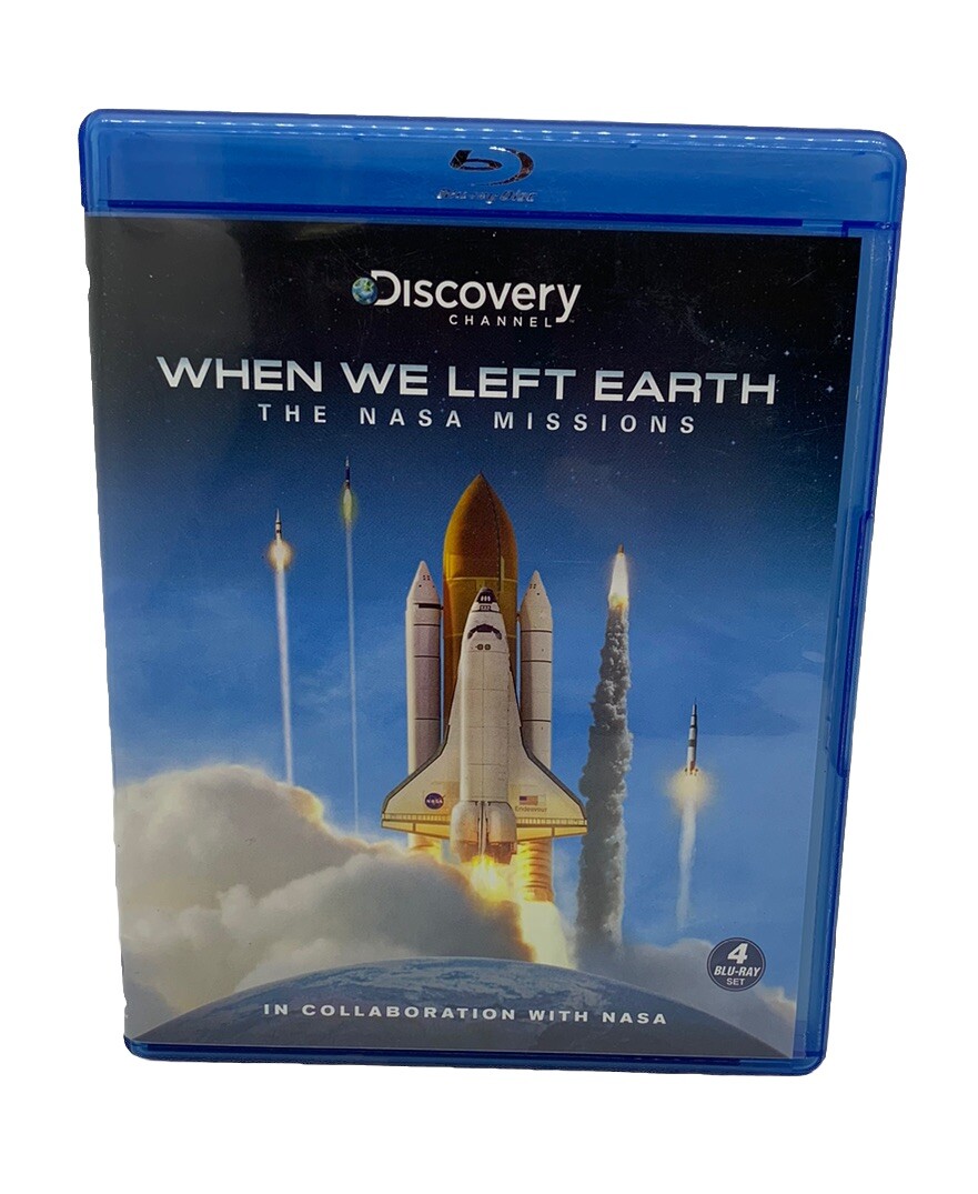 When We Left Earth – The NASA Missions (Blu-Ray, 4 Disc Set  