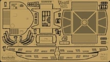 Paragrafix 118 x  1/350 Seaview Submarine Photo-Etch Set for Moebius