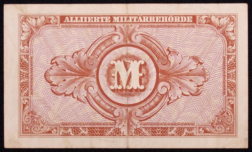 Germany 10 Mark 1944 - Allied Military Currency - P-194 (SLIB-013-L2710b) - Picture 2 of 2
