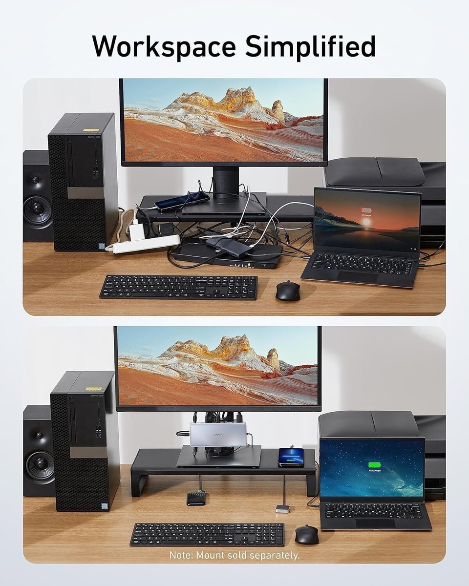 ANKER 553 USB-C Docking Station KVMスイッチ Amazon.com: Anker Docking Station, KVM Switch for a Desktop