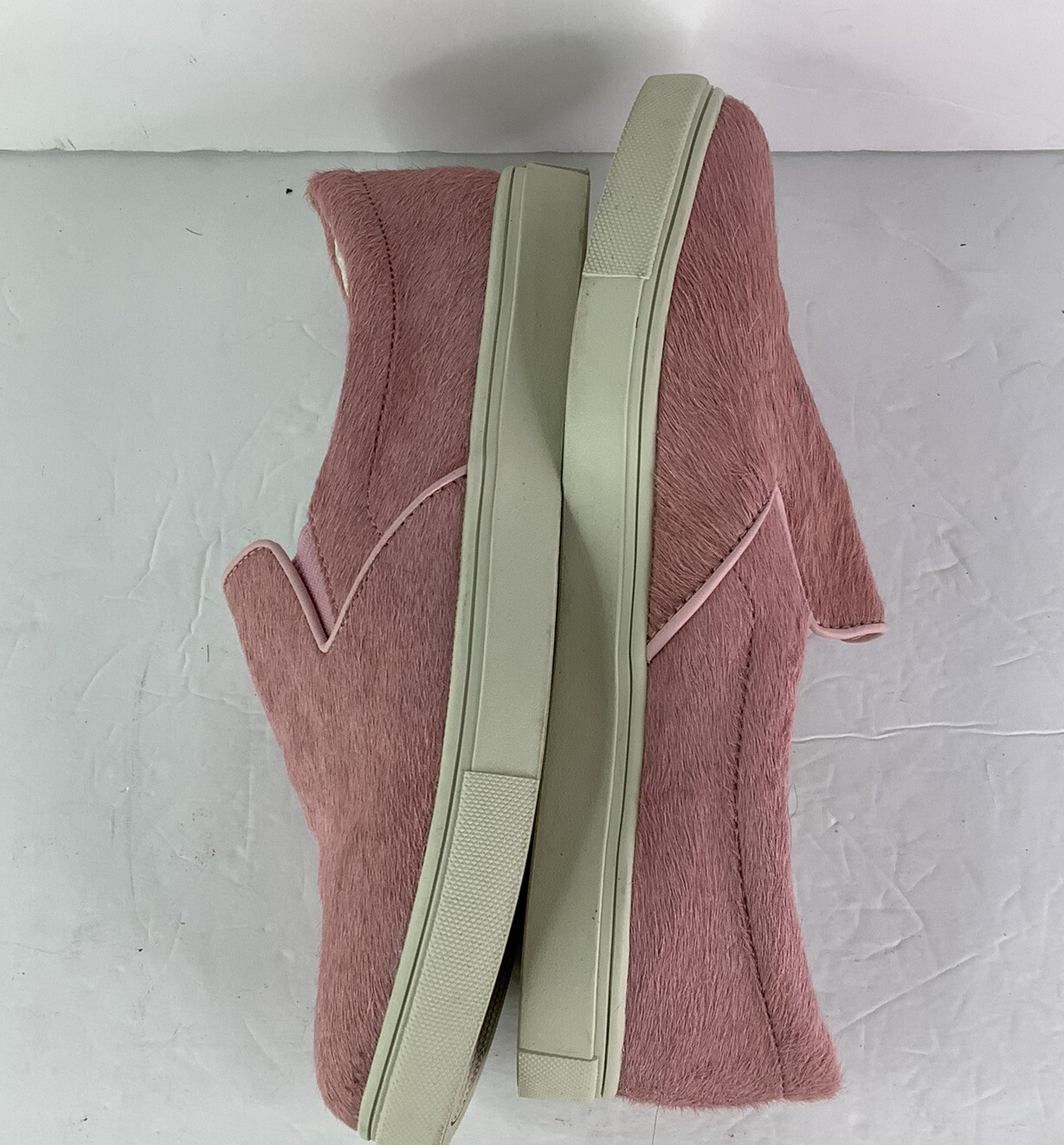 PONY Scarpe da ginnastica pattinatore Steve Madden Ecentic morbide ragazza rosa capelli di cavallo taglia 9