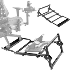 Hottoby Sim Racing Pedal Mount Stand Proprietary Accessories Fits Chair Mount