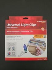 Light Hanging Clips For Gutters, Shingles And Tiles 100 Per Pack Universal