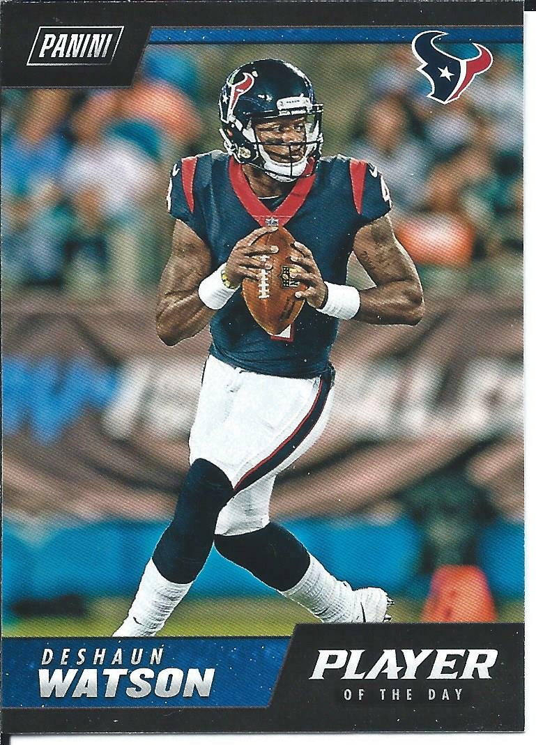 2018 Panini NFL DESHAUN WATSON Player of the Day Football #14