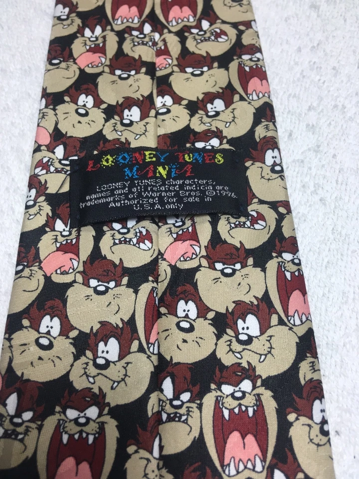 LOONEY TUNES МУЖСКОЙ ГАЛСТУК TAZ MANIA 4 X 59 - Изображение 4 из 4