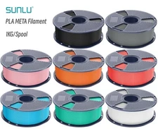 SUNLU 1KG 1.75MM High Hardness Meta PLA Filament Highly Fluid for 3D Printer