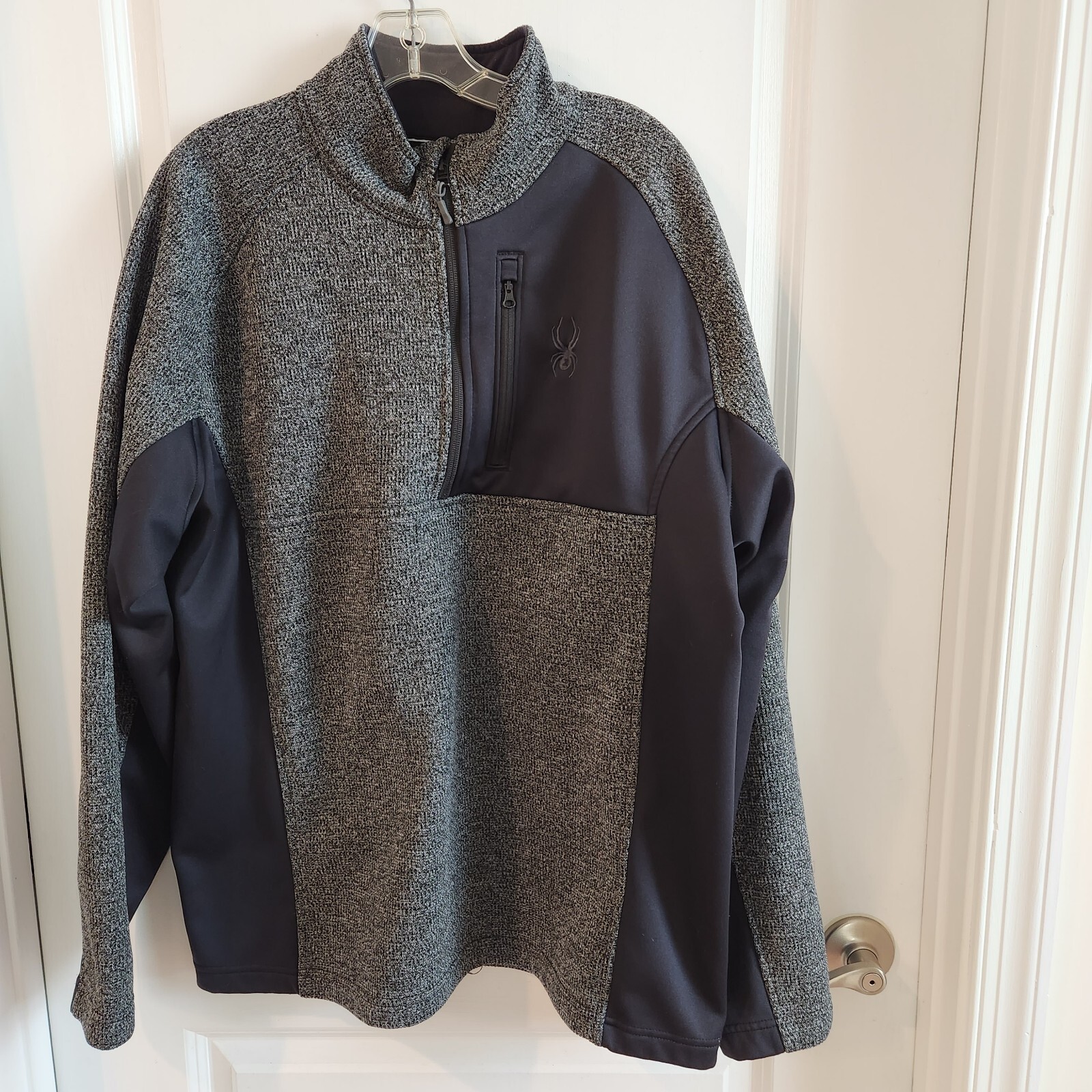 Spyder Men's 1/4 Quarter Zip Outbound Jacket Pullover… Gem