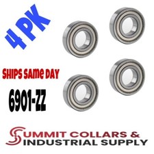 6901-ZZ bearing 6901 ZZ bearings 12mm x 24mm x 6mm  2PK 