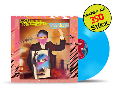 Fancy | Slice Me Nice | Ltd. Signed 10'' Blue 40th Anniversary Vinyl | Neu OVP