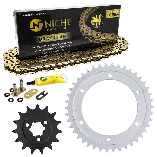 Sprocket Chain Set for Suzuki DR650SE 15/42 Tooth 525 XRing Front Rear Kit eBay