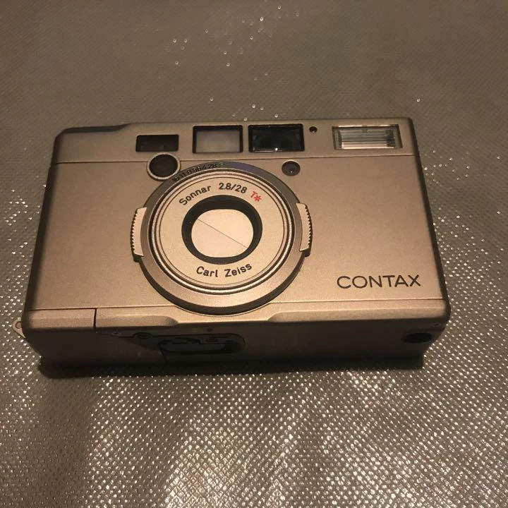 Contax Tix T ix Silver APS Point & Shoot Film Camera 28mm F/2.8 Lens [Exc]
