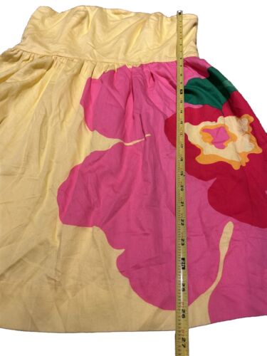 Lilly Pulitzer Lottie Dress Starfruit Yellow Dottie Placed Strapless Size 6/8* - Picture 5 of 7