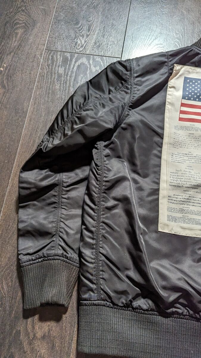 Supreme Blood Chit Reversible MA-1 Military Flight Jacket Supreme Blood Chit Reversible MA-1 Military Flight Jacket