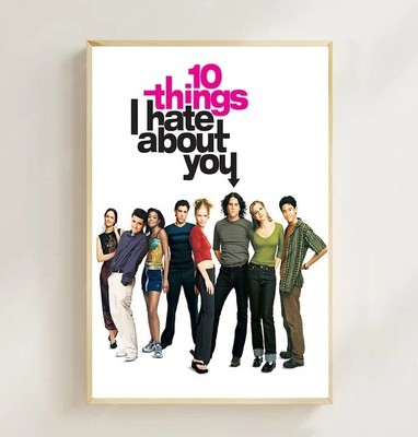 10 Things I Hate About You (1999)- Movie Poster