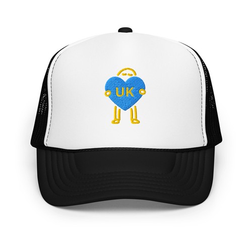 Classic Trucker Cap Vintage Trucker Hat for Daddy Fashion Baseball Cap Ukrain - Picture 20 of 27