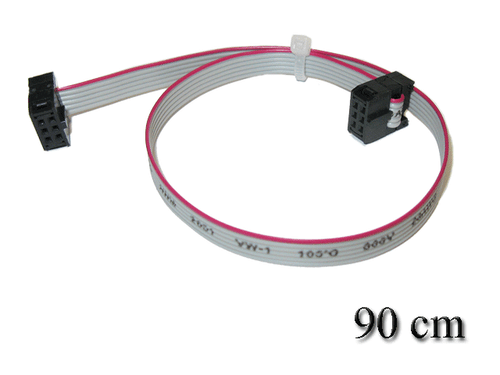 Flachbandkabel 6 pol Pfostenbuchse Buchse zu Buchse 10 cm - 100cm - Bild 9 von 10
