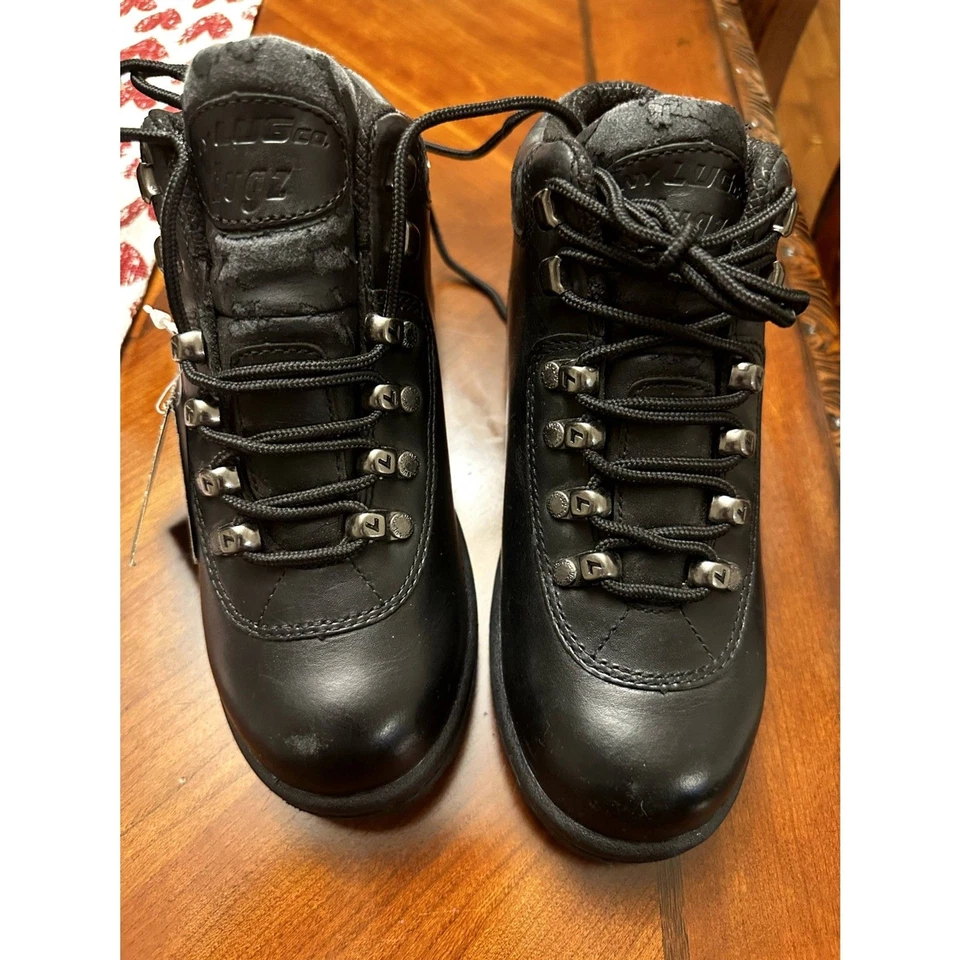 Botas Deadstock Vintage Y2K LUGZ Tamanho 4 Crianças/Meninos Grandes Novo com etiquetas - Imagem 2 de 4