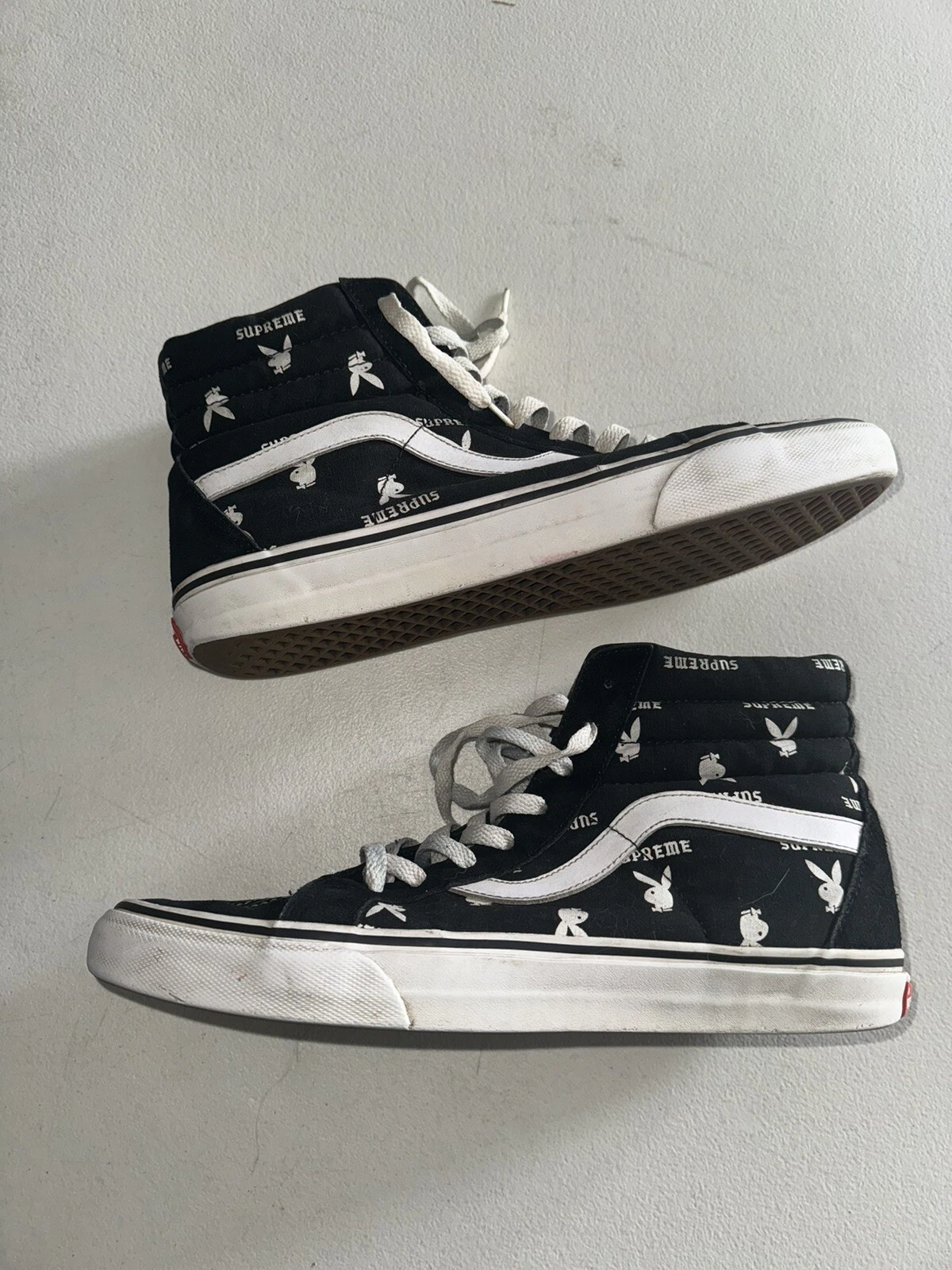 Supreme Playboy Vans 11 Sk8 Hi Vault Syndicate mélanges Wtaps Pro Skate Box logo