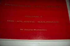 RPC PUBLICATIONS  BUDD VOL. 4 MID ATLANTIC RAILROADS SPIRAL NEW 