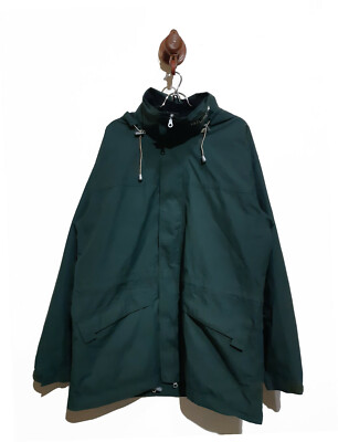 Lafuma Gore-tex Mens Parka Jacket  Green Comfort System size Large 