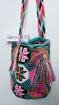 WAYUU BAGS HANDMADE-MOCHILAS WAYUU HECHAS A MANO 1000% AUTHENTIC
