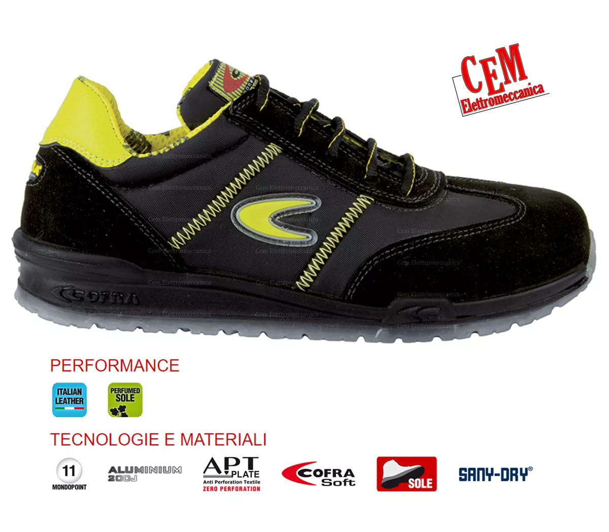 Scarpa antinfortunistica COFRA da lavoro OWENS S1 P SRC Running TG