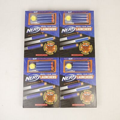 Make Your Own Nerf Launchers Includes Darts, Launcher, Foam