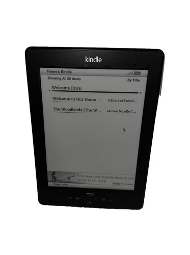 Amazon Kindle 4th Generation Black Tablets & eReaders