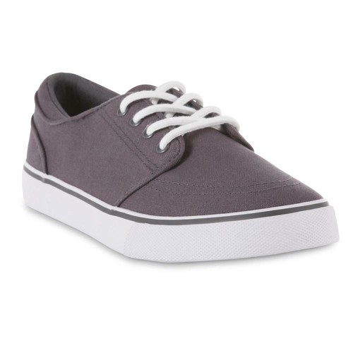Route 66 Men's Killick 2 Canvas Sneaker - Gray, 7