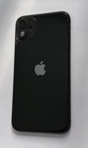 Original Apple iPhone 11 Gehäuse Rahmen Glasbruch Für Refurbisch Space Grau