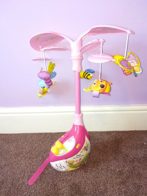vtech cot mobile pink