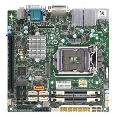Supermicro X11SCV-Q Desktop Motherboard - Intel Chipset - Socket H4 LGA-1151 - 1