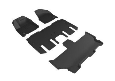 3D MAXpider For 2017-2020 Chrysler Pacifica/Voyager Kagu 1st & 2nd & 3rd