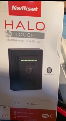 Kwikset 99590-004 Fingerprint Smart Lock - Matte Black