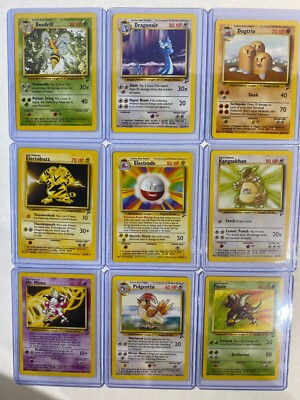 Pokemon TCG Base Set 2 Unlimited ''Pick Your Card'' Non Holo 1999/LP/NM