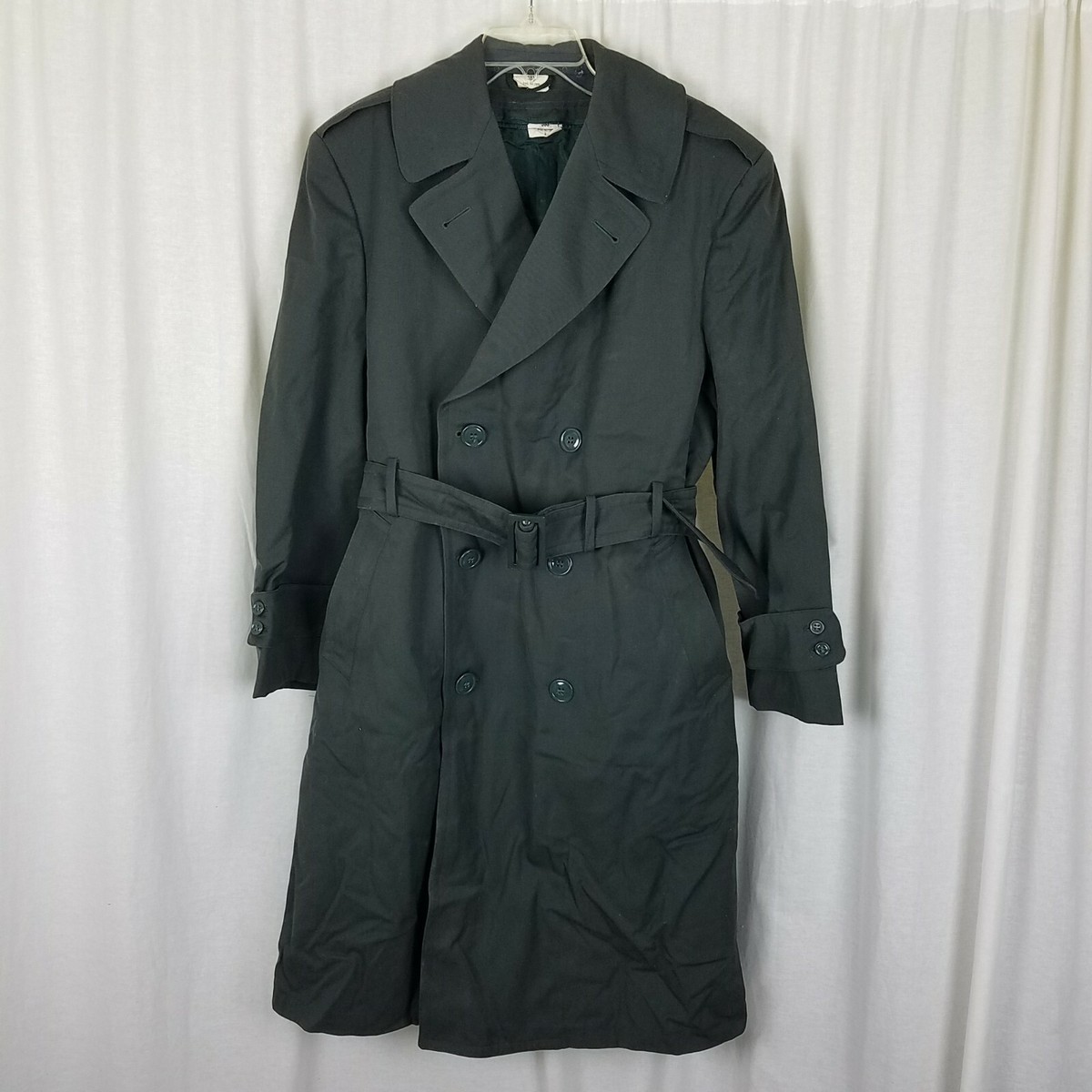 Military Issue Army Serge Green Wool Overcoat AG-44 Peacoat Military Issue Army Serge Green Wool Overcoat AG-44 Peacoat