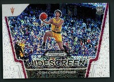 Josh Christopher 2021 Panini Prizm Draft Picks WIDESCREEN WHITE SPARKLE #11 RC