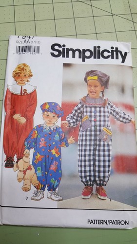 Simplicity Patterns Girls + Toddlers Dresses Tops Bottoms Rompers Vests UNCUT - Picture 15 of 19