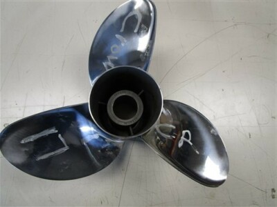 EVINRUDE JOHNSON RX3 177353 SS PROPELLER LH 3 BLADE 14 1/2'' D X 17 PITCH BOAT