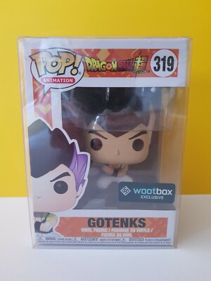 POP Nr. 319 GOTENKS Woot Box Exclusive Neu + Dragon Ball Super Schutzbox