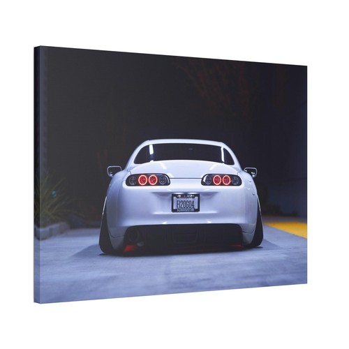Toyota Supra Mk4 High Resolution Museum Quality Horizontal Canvas Print #023 - Picture 4 of 10