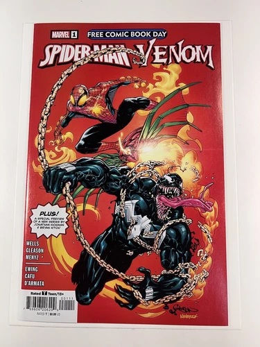 FCBD 2023 Amazing Spiderman Venom Marvel Comics FCBD UNSTAMPED