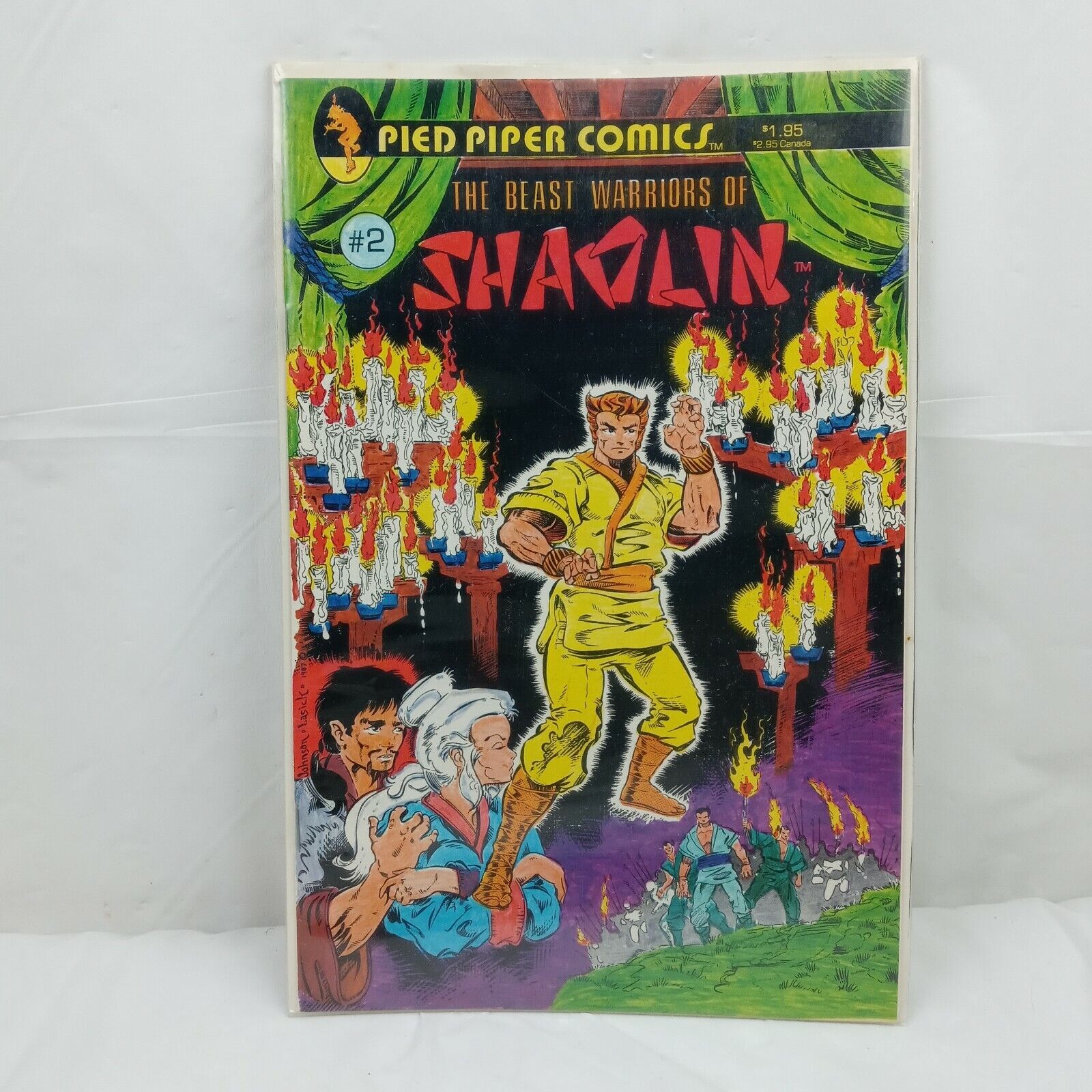The Beast Warriors Of Shaolin Comic Book Issue #2 Pied Piper Comics