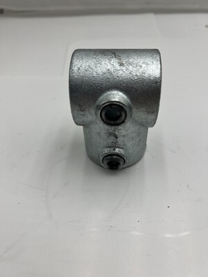 2-Pack 101-C42 Short Tee 42mm 101 42 C Scaffold Tube Clamp for Steel Pipe