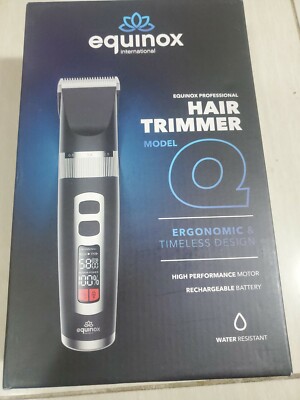 Equinox International Cordless Hair, Body & Beard Trimmer for Men Brand New
