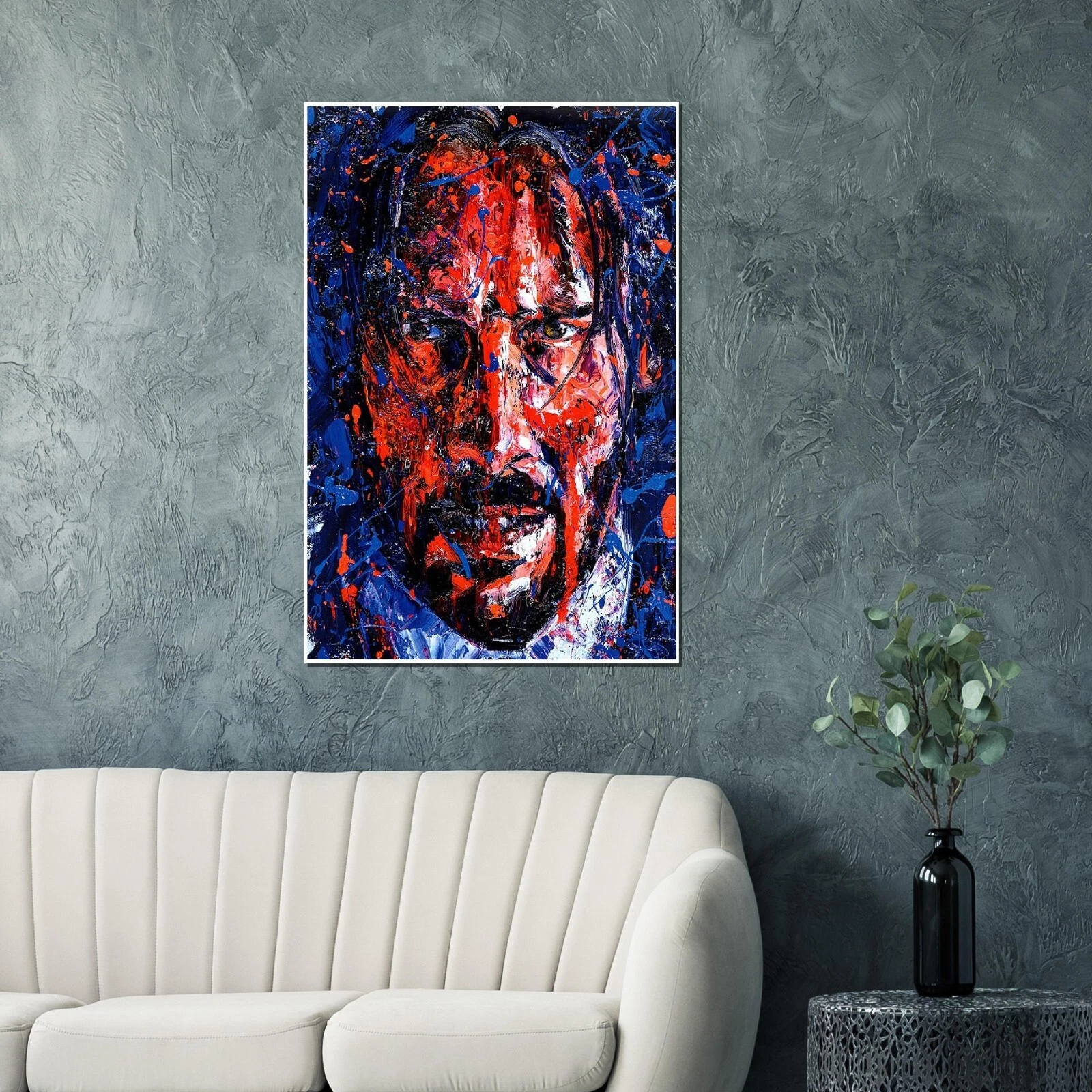 John Wick Art Portrait Poster